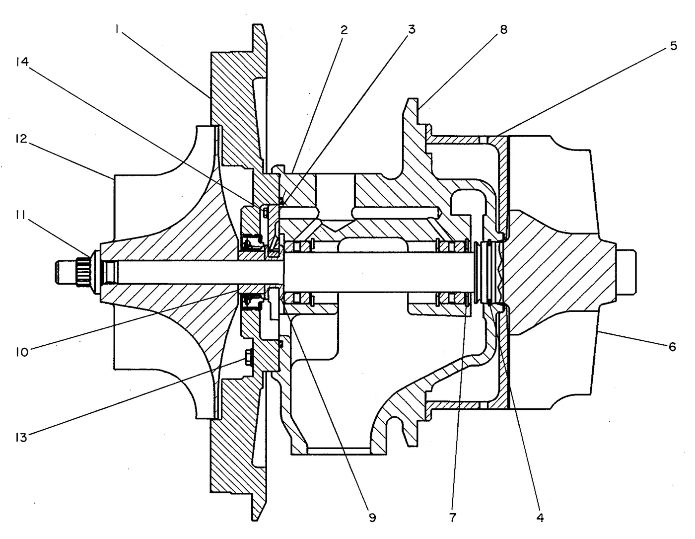 3412C · AIR INLET AND EXHAUST SYSTEM · 174-1996 CAT parts diagram
