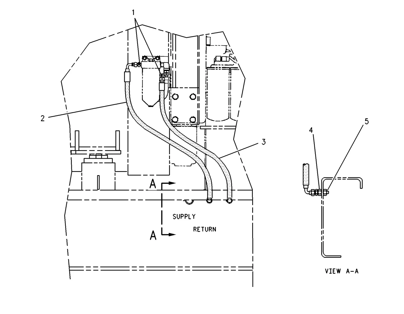 3412C · FUEL SYSTEM · 166-0870 CAT parts diagram