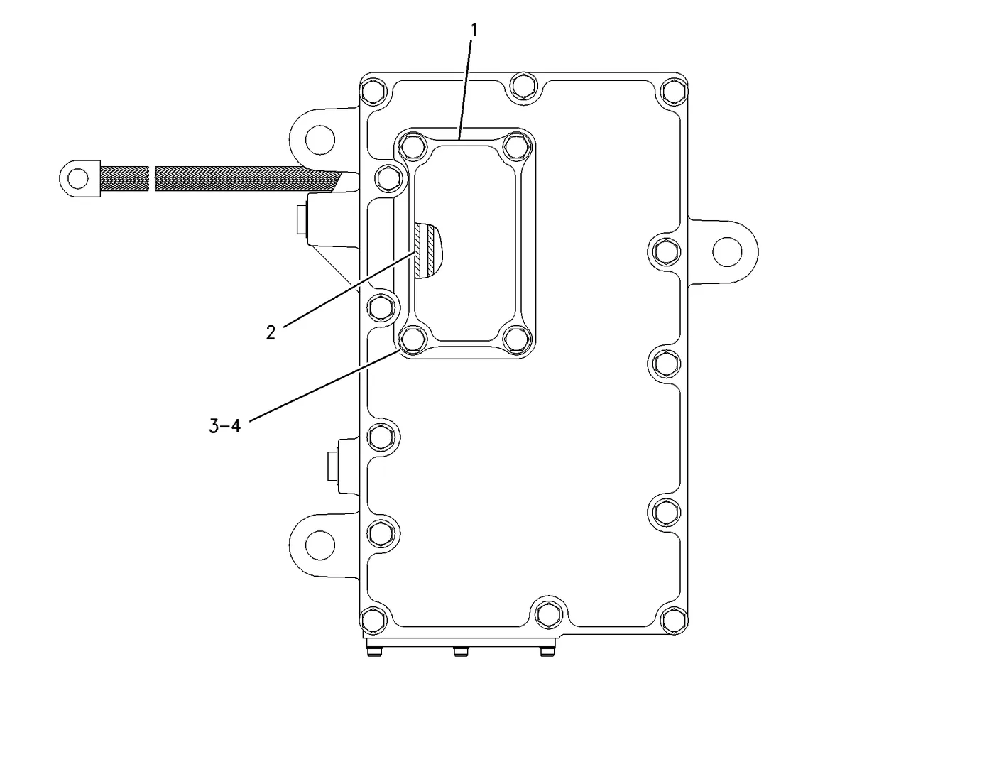 3412C · ELECTRICAL AND STARTING SYSTEM · 150-0028 CAT parts diagram