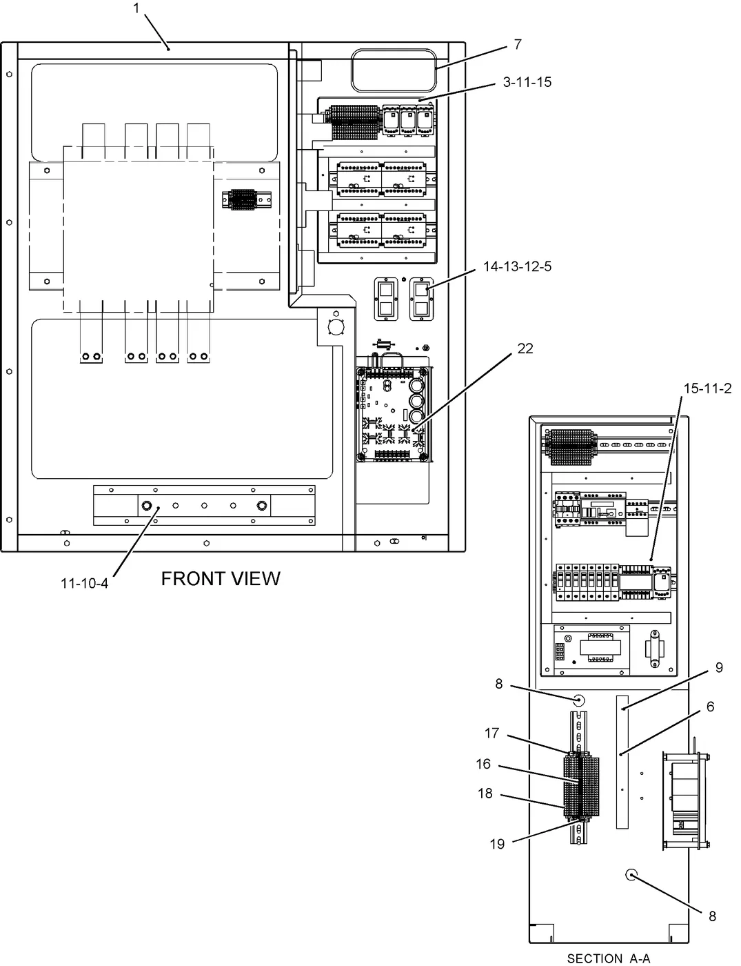 3412C · ELECTRICAL AND STARTING SYSTEM · 229-2464 CAT parts diagram