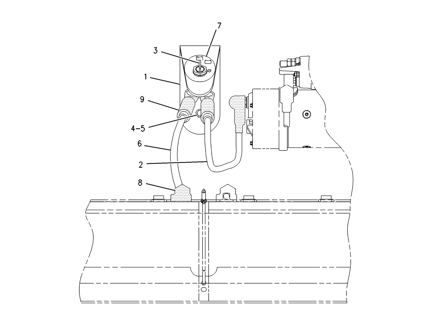 3412C · ELECTRICAL AND STARTING SYSTEM · 151-7733 CAT parts diagram