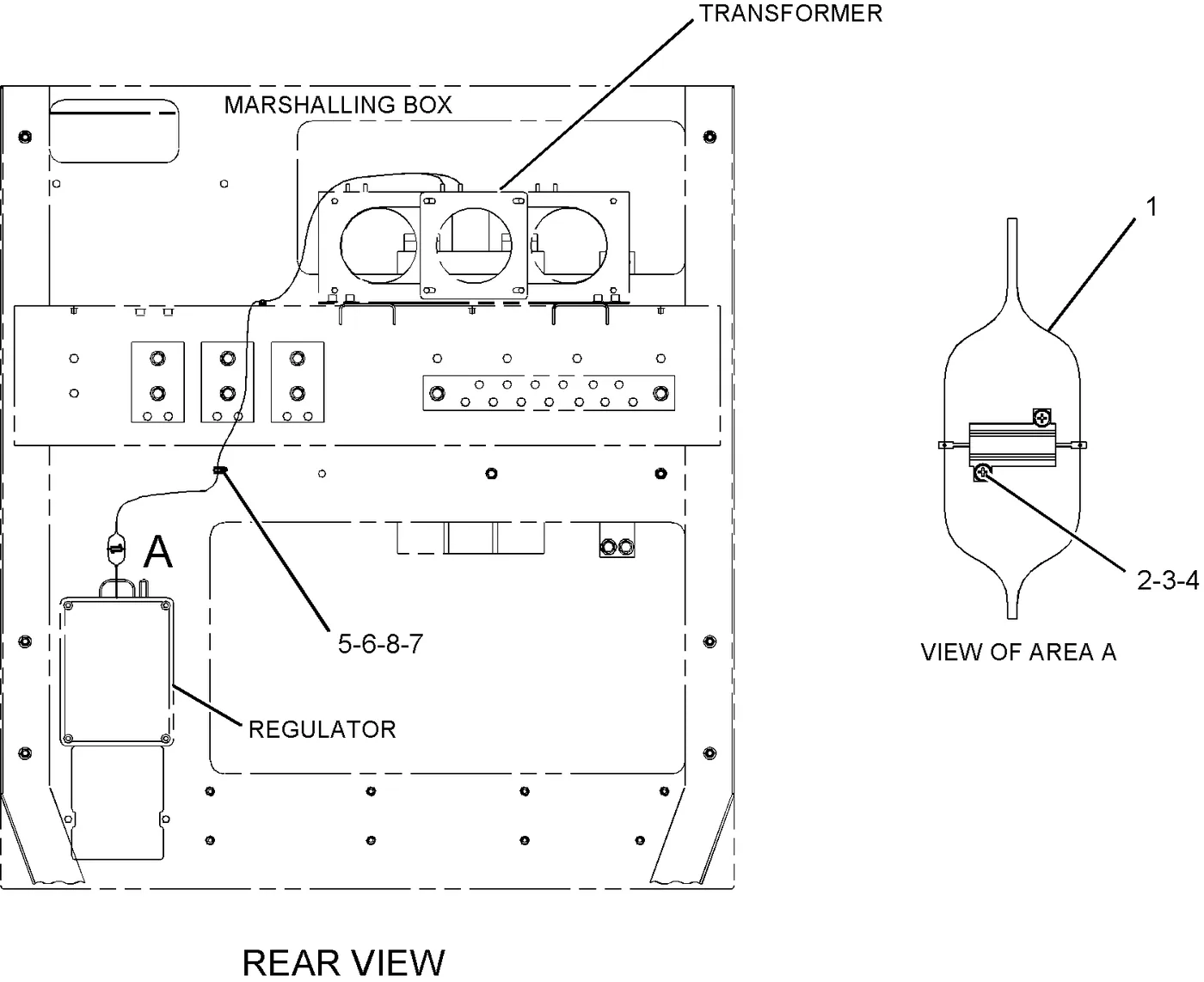 3412C · ELECTRICAL AND STARTING SYSTEM · 155-8893 CAT parts diagram