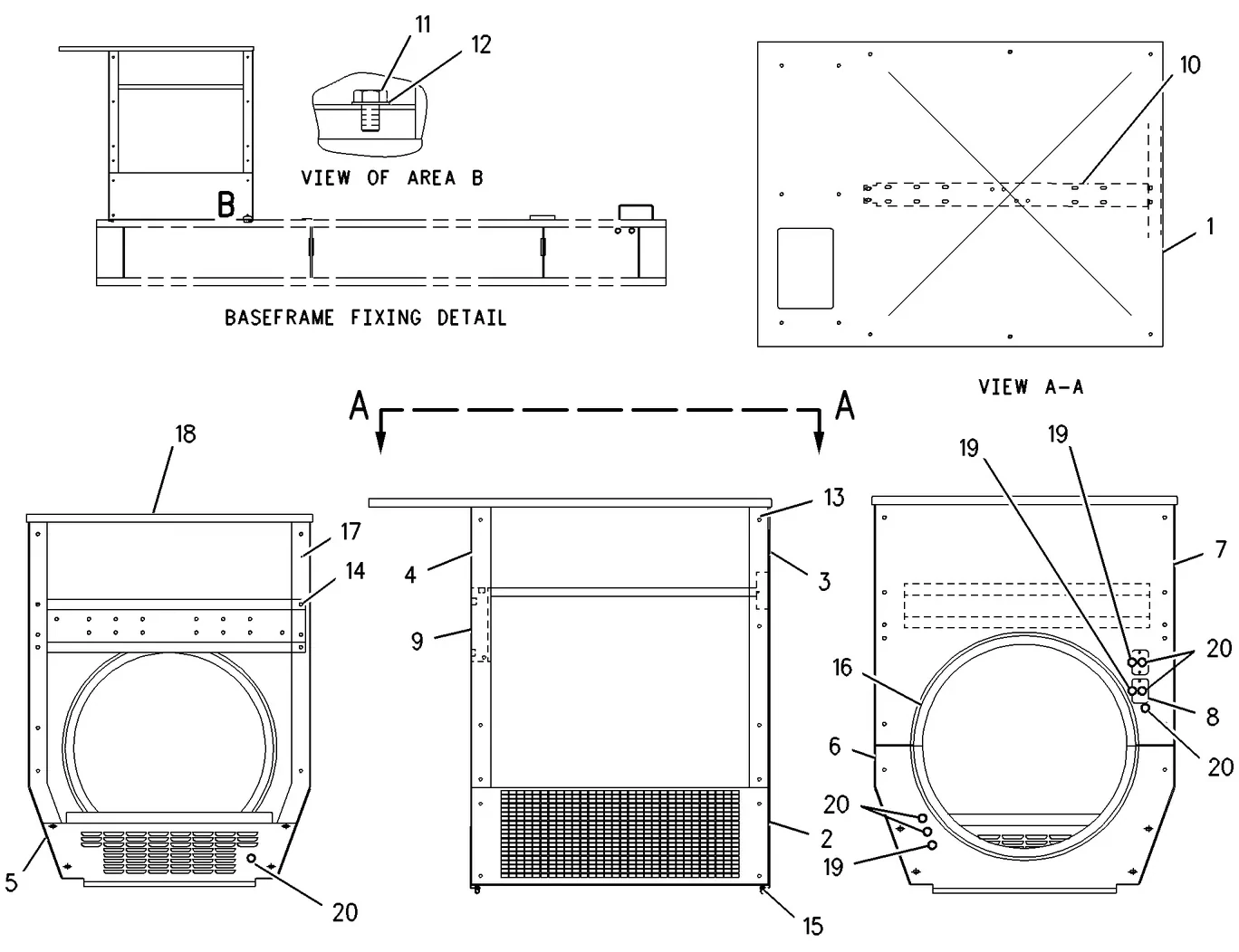3412C · OPERATOR STATION · 149-7852 CAT parts diagram