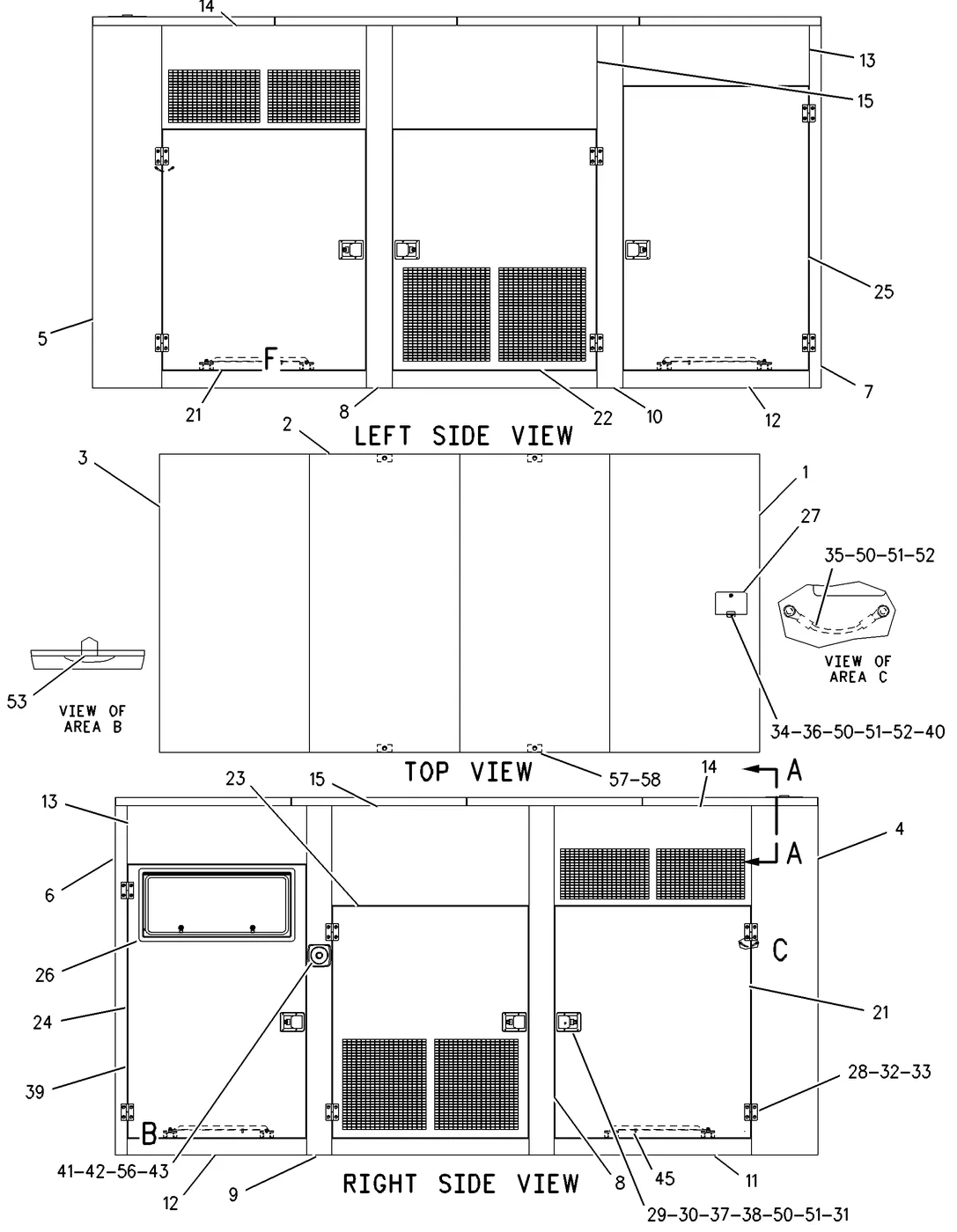 3412C · OPERATOR STATION · 168-3218 CAT parts diagram