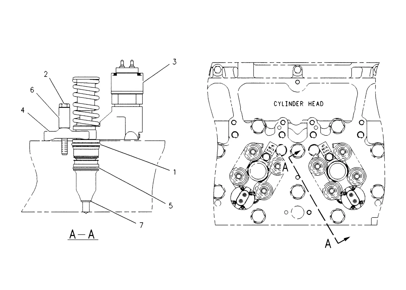 345B · FUEL SYSTEM · 117-2756 CAT parts diagram
