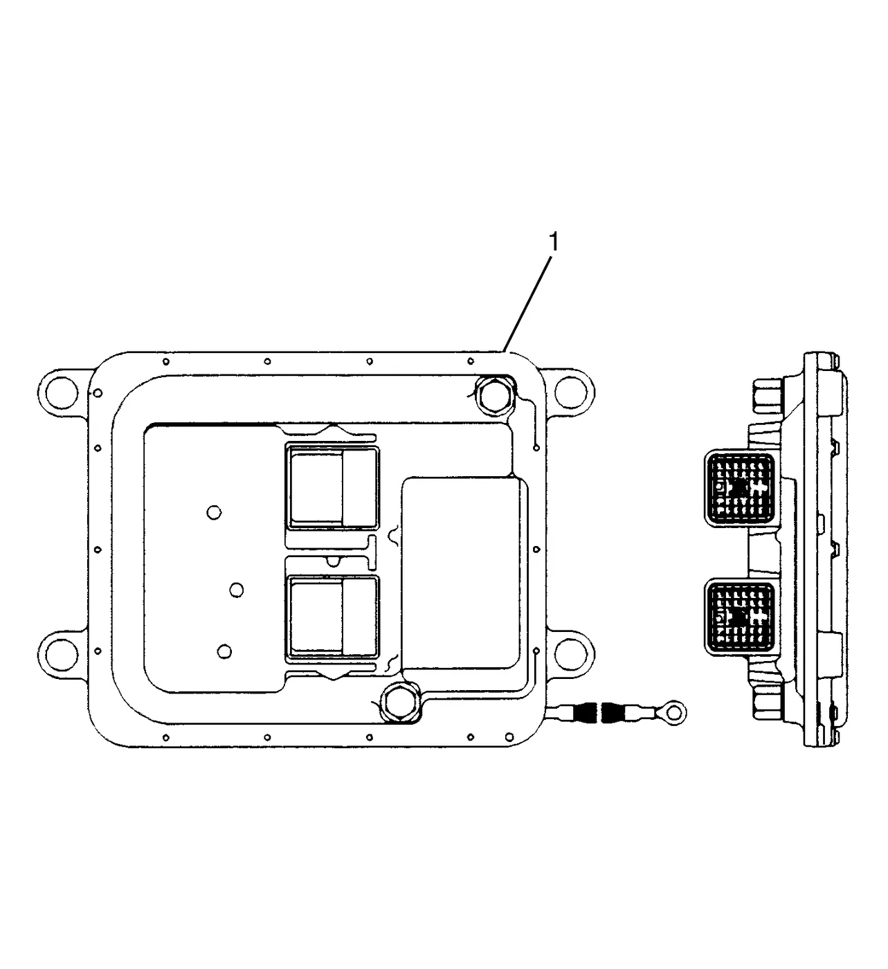 345B · ELECTRICAL AND STARTING SYSTEM · 115-3055 CAT parts diagram