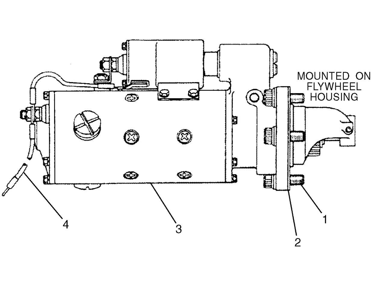 345B · ELECTRICAL AND STARTING SYSTEM · 105-4729 CAT parts diagram