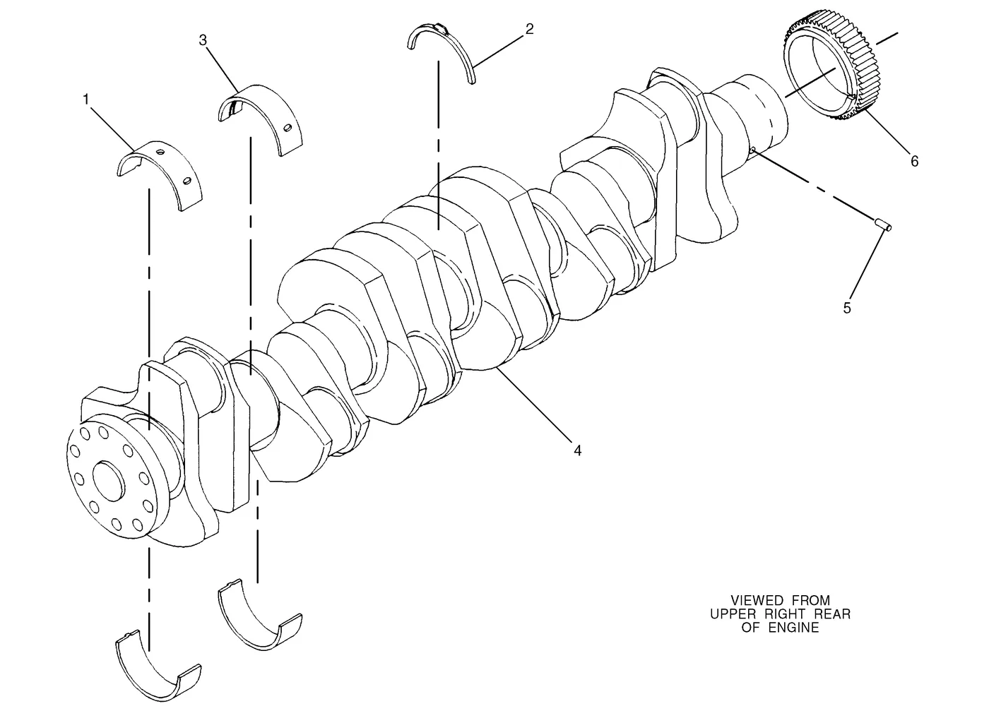345B · BASIC ENGINE · 117-2743 CAT parts diagram