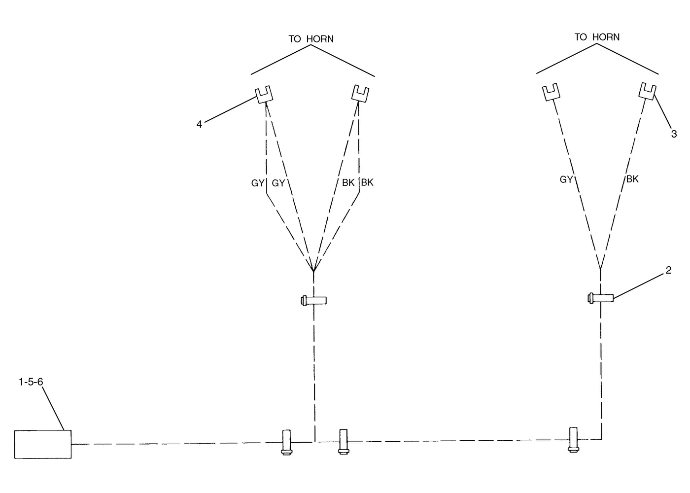 345B · ELECTRICAL AND STARTING SYSTEM · 125-4868 CAT parts diagram