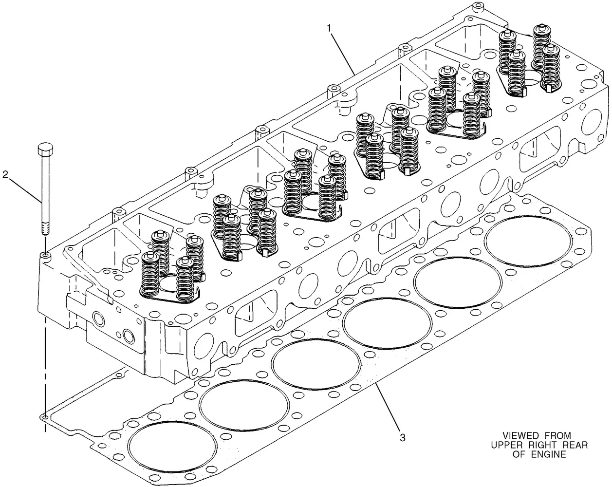 345B · BASIC ENGINE · 116-1085 CAT parts diagram