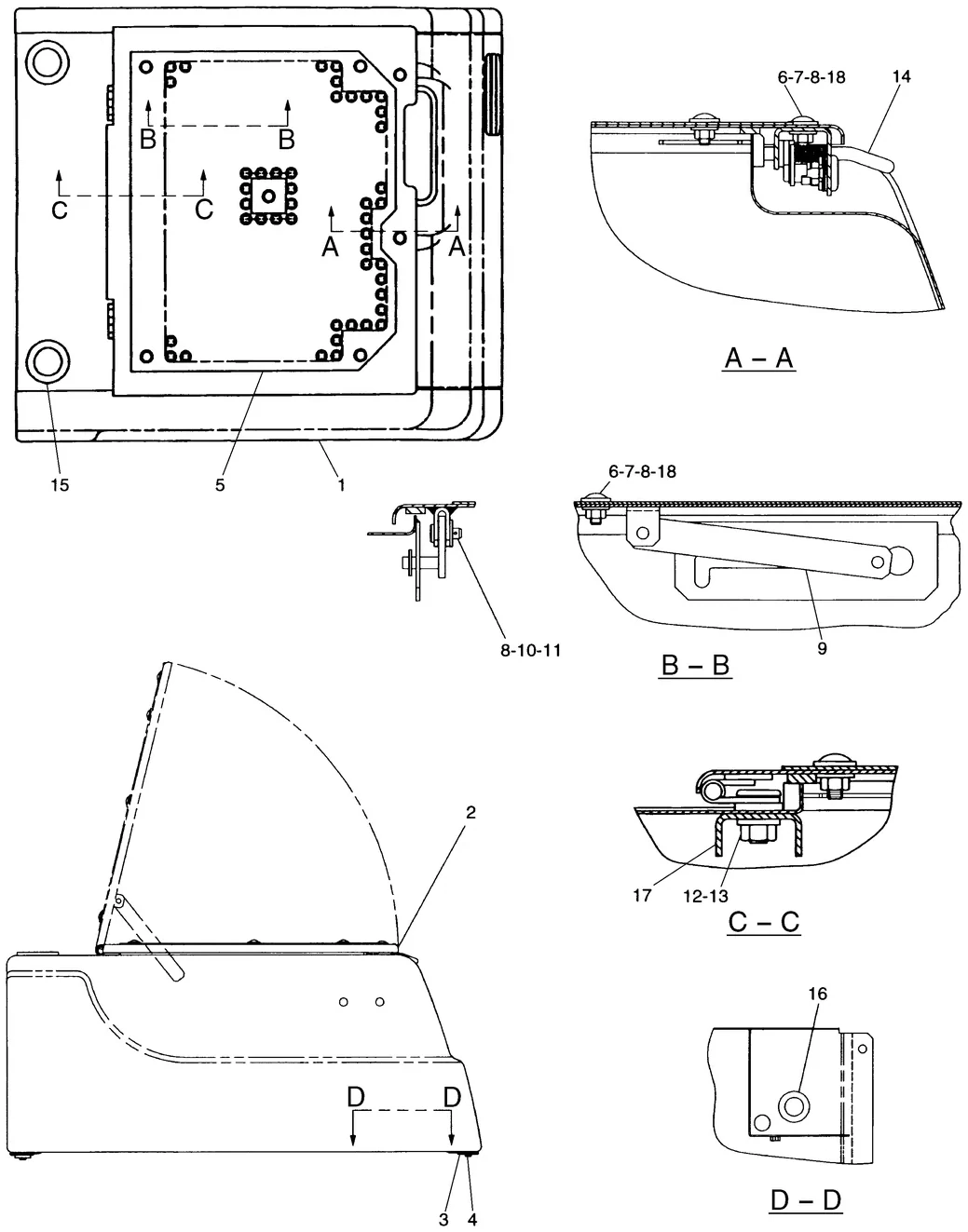 345B · FRAME AND BODY · 146-4962 CAT parts diagram