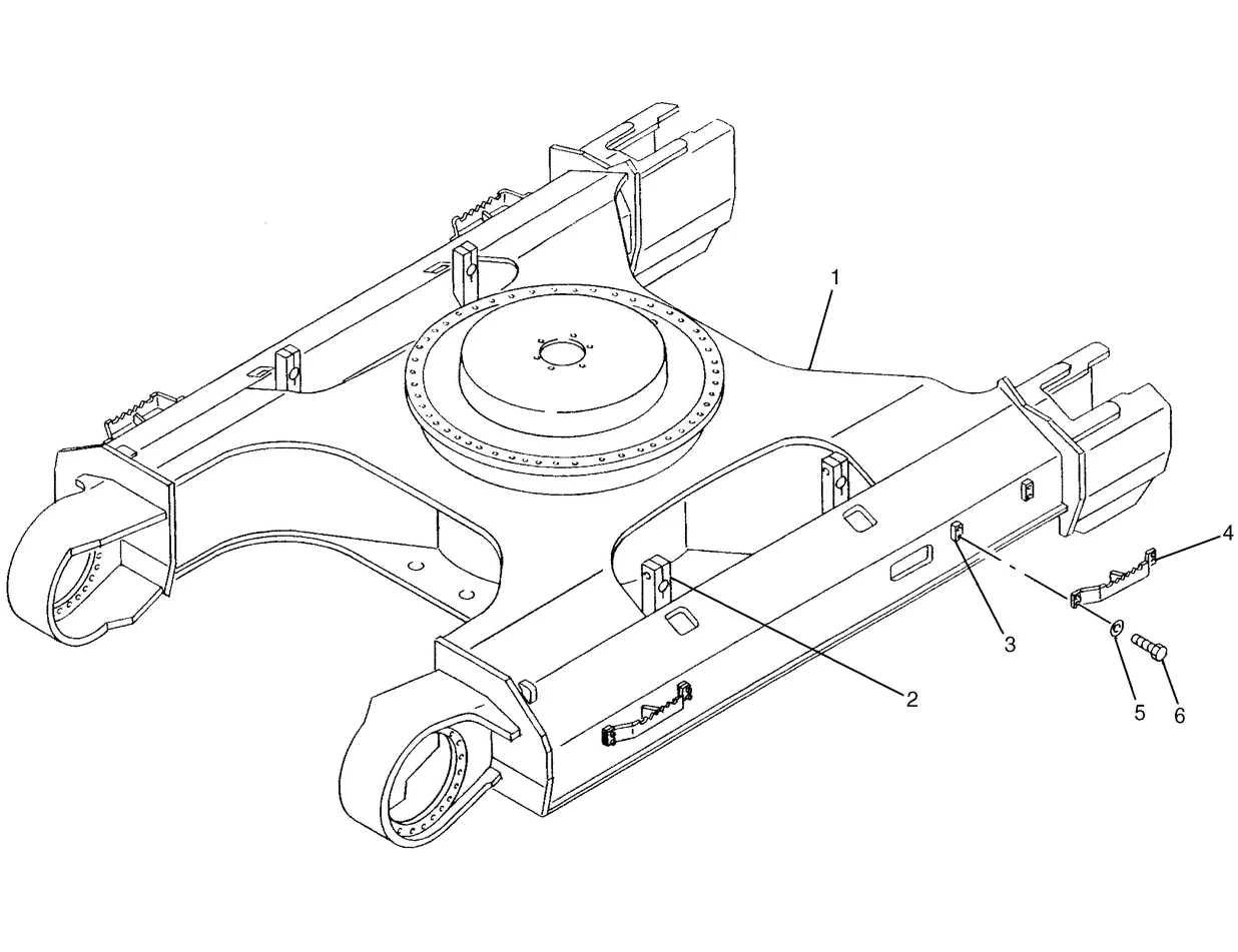 345B · FRAME AND BODY · 127-1387 CAT parts diagram