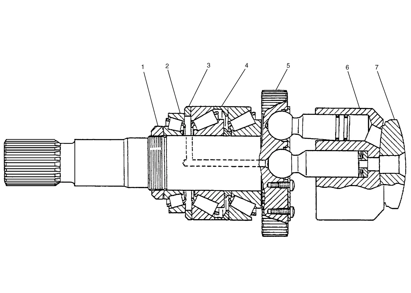 345B · HYDRAULIC SYSTEM · 184-3956 CAT parts diagram