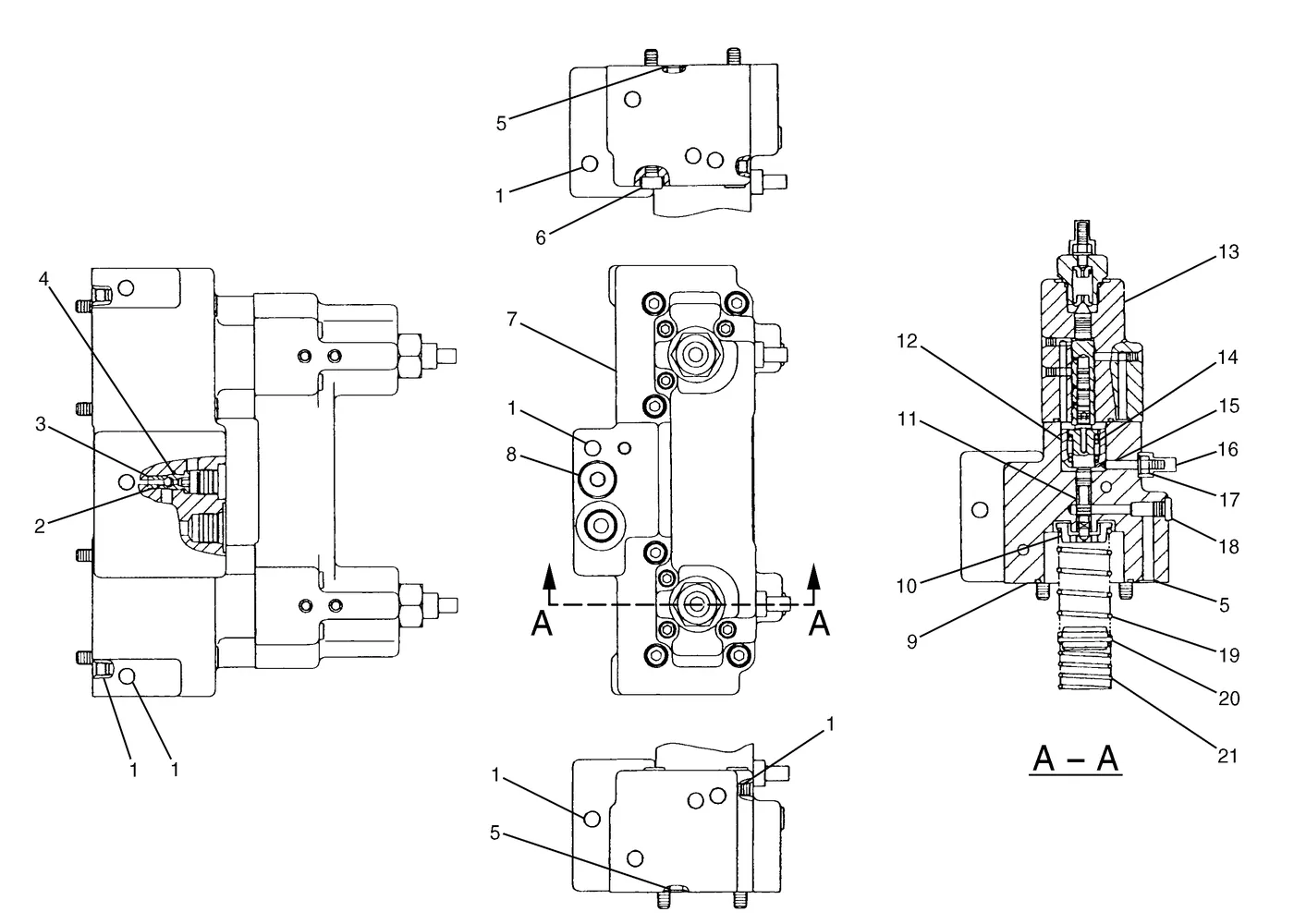 345B · HYDRAULIC SYSTEM · 137-3816 CAT parts diagram