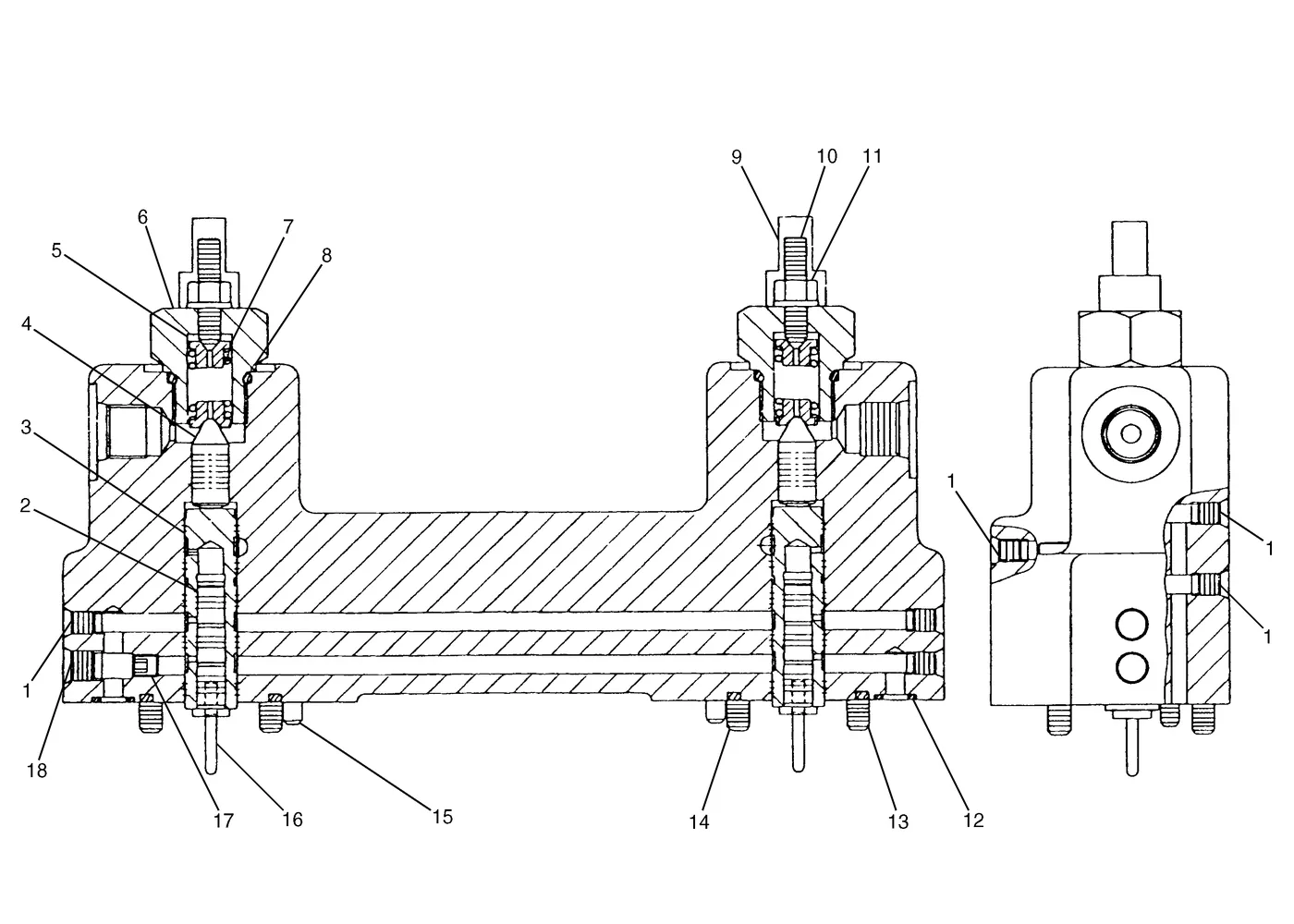 345B · HYDRAULIC SYSTEM · 137-3817 CAT parts diagram