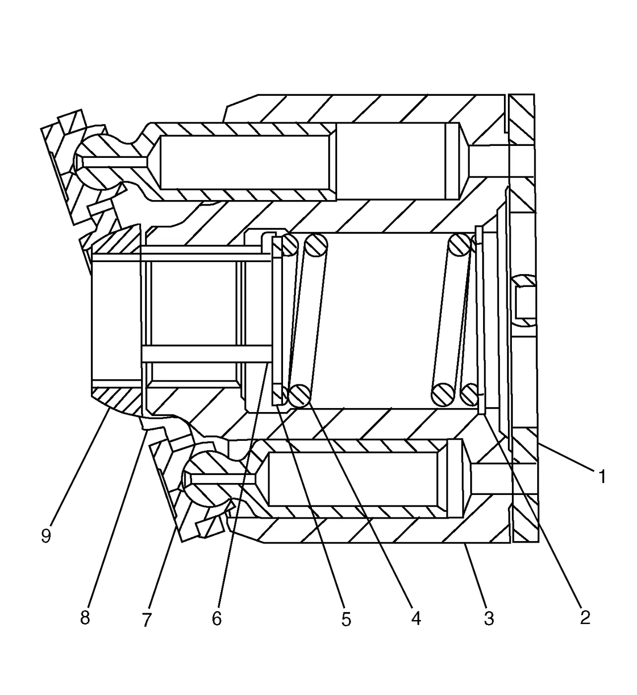 345B · HYDRAULIC SYSTEM · 155-9135 CAT parts diagram
