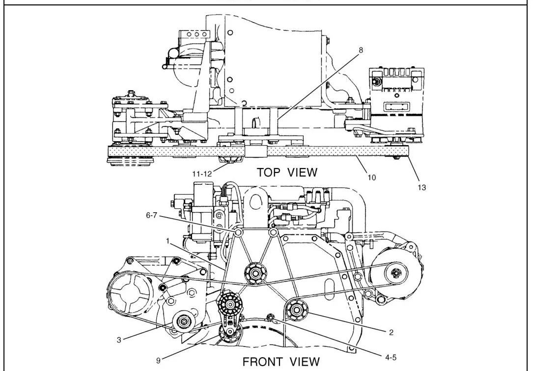 345B 6V8149 parts diagram