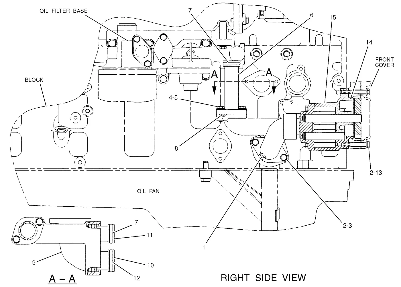 345B · LUBRICATION SYSTEM · 117-2746 CAT parts diagram