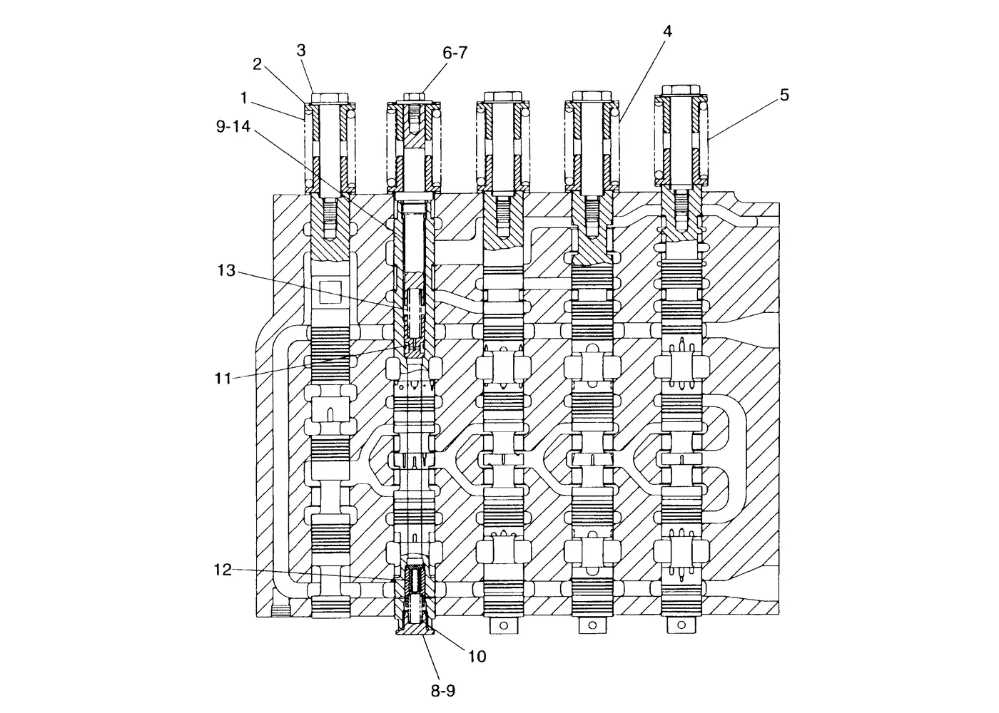 345B · HYDRAULIC SYSTEM · 122-7763 CAT parts diagram