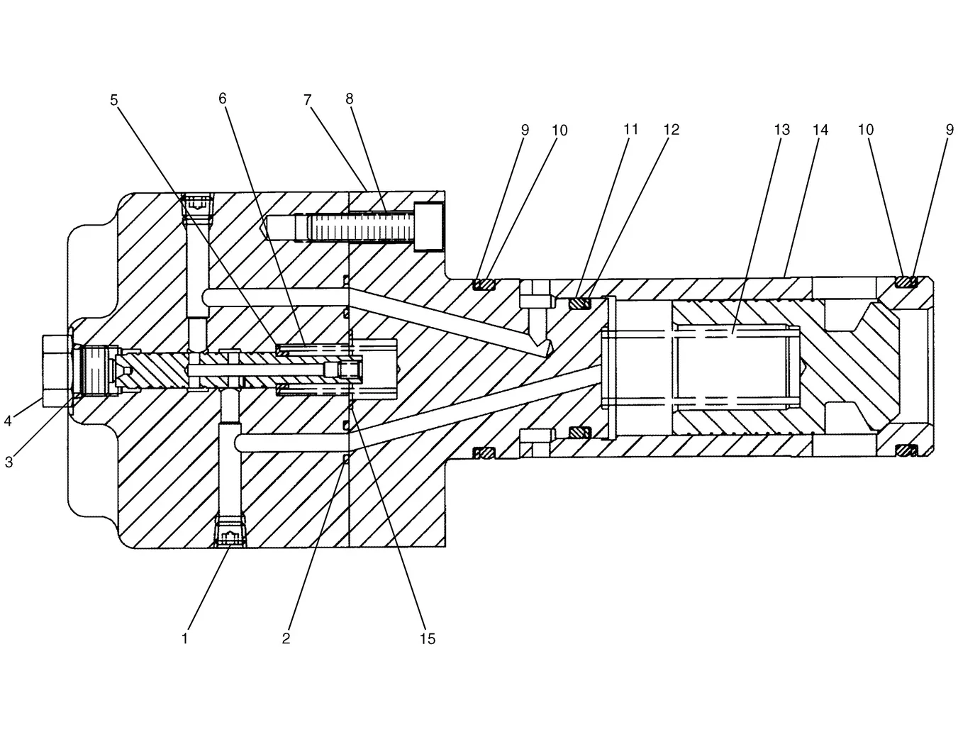 345B · HYDRAULIC SYSTEM · 153-5233 CAT parts diagram