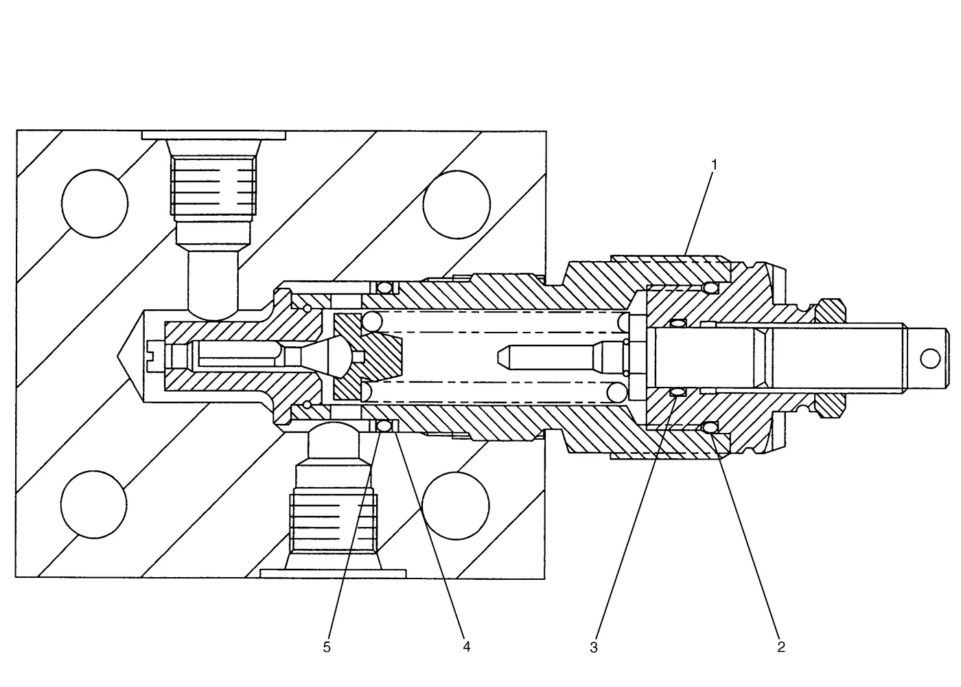 345B · HYDRAULIC SYSTEM · 143-8144 CAT parts diagram