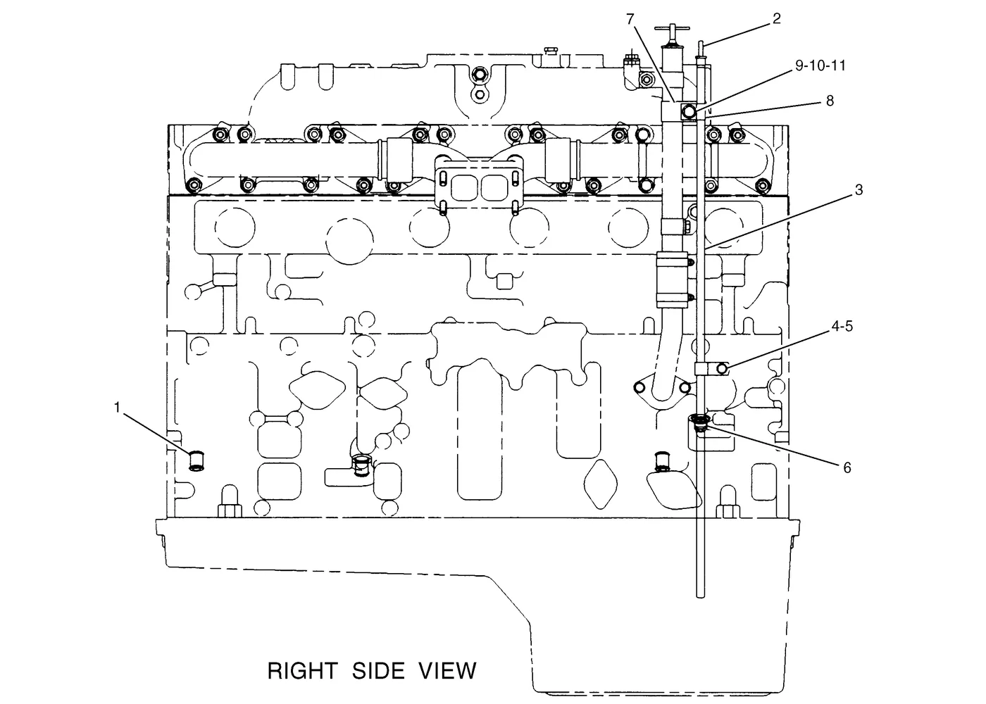 345B · LUBRICATION SYSTEM · 133-7001 CAT parts diagram