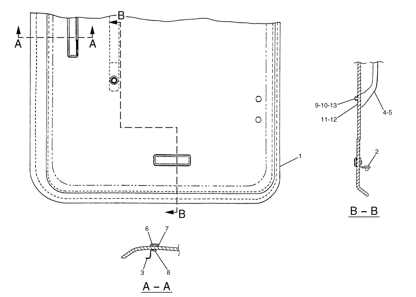 345B · OPERATOR STATION · 128-2156 CAT parts diagram