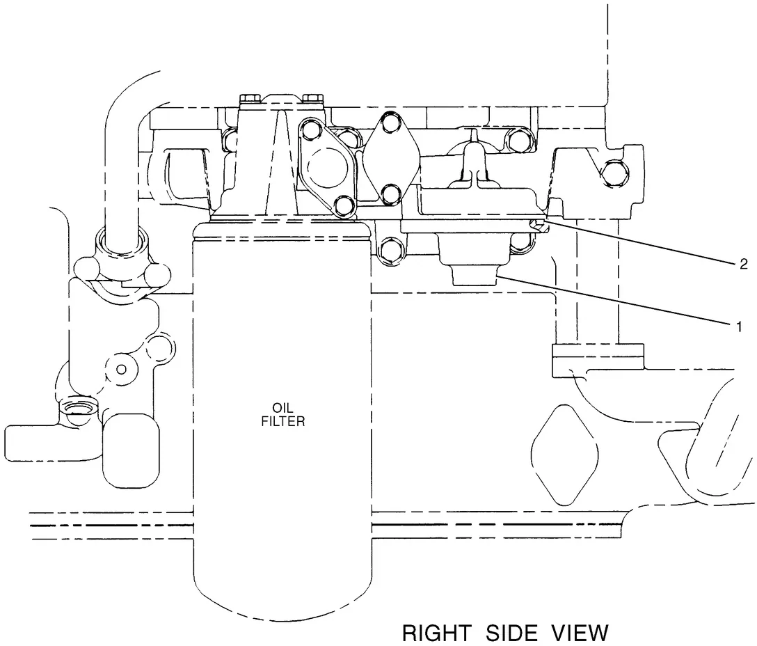 345B · LUBRICATION SYSTEM · 117-2786 CAT parts diagram