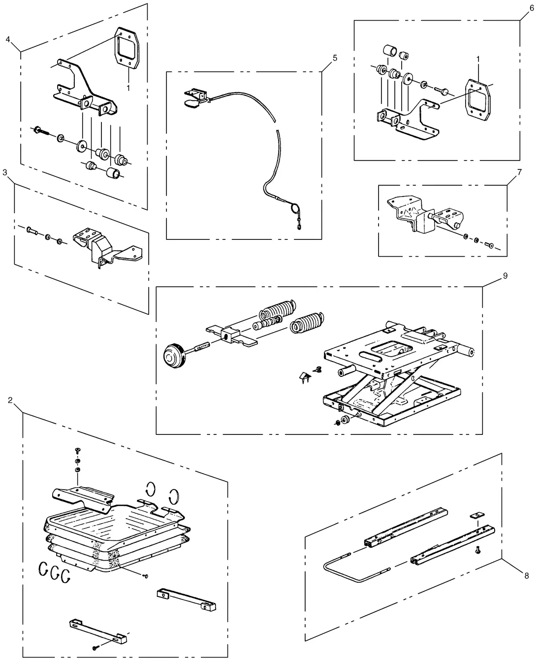 345B · OPERATOR STATION · 111-6391 CAT parts diagram