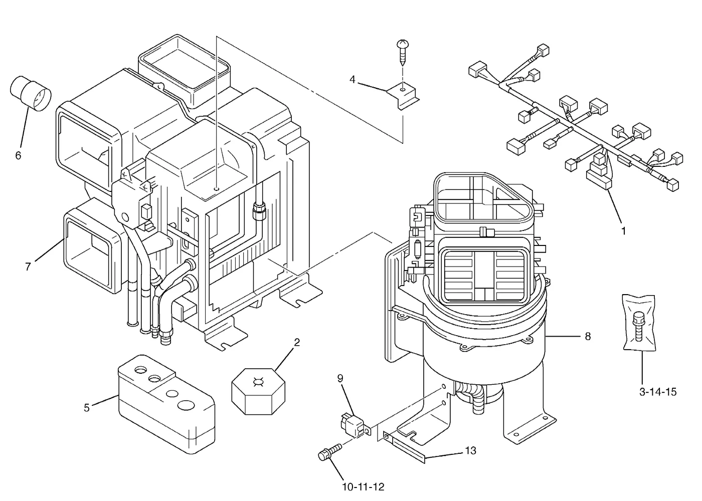 345B · OPERATOR STATION · 159-7855 CAT parts diagram