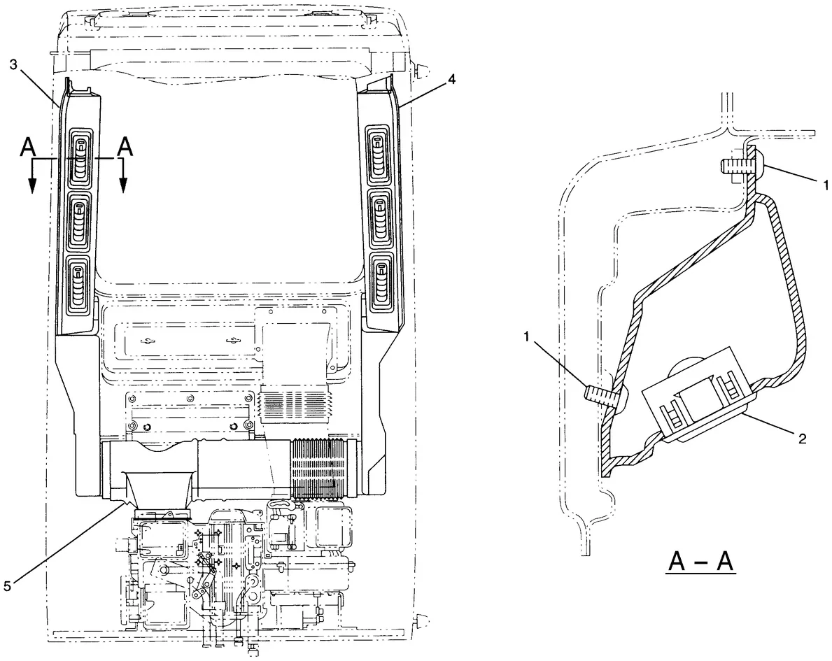 345B · OPERATOR STATION · 139-7150 CAT parts diagram