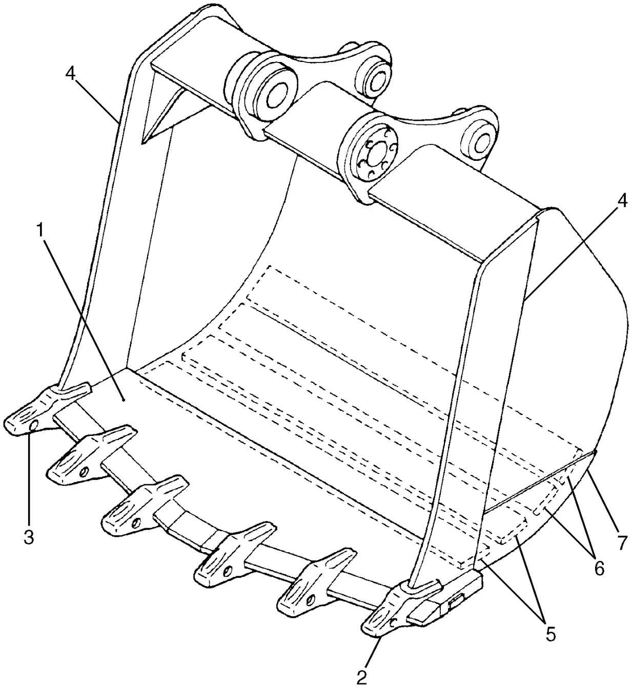 345B · IMPLEMENTS · 113-2109 CAT parts diagram