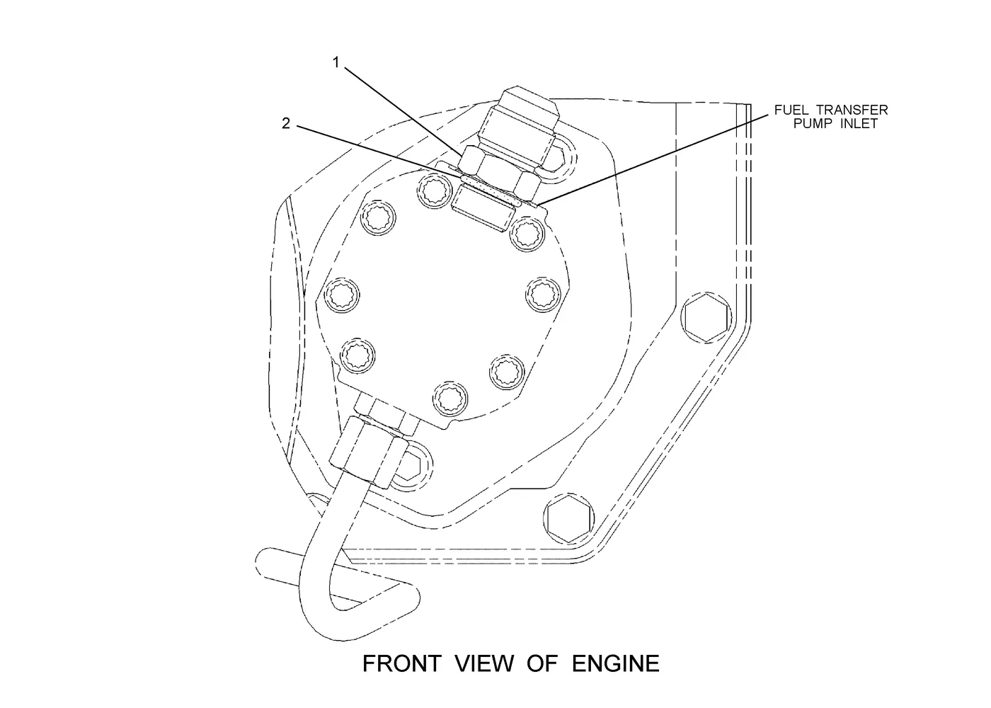 345C · FUEL SYSTEM · 117-0183 CAT parts diagram