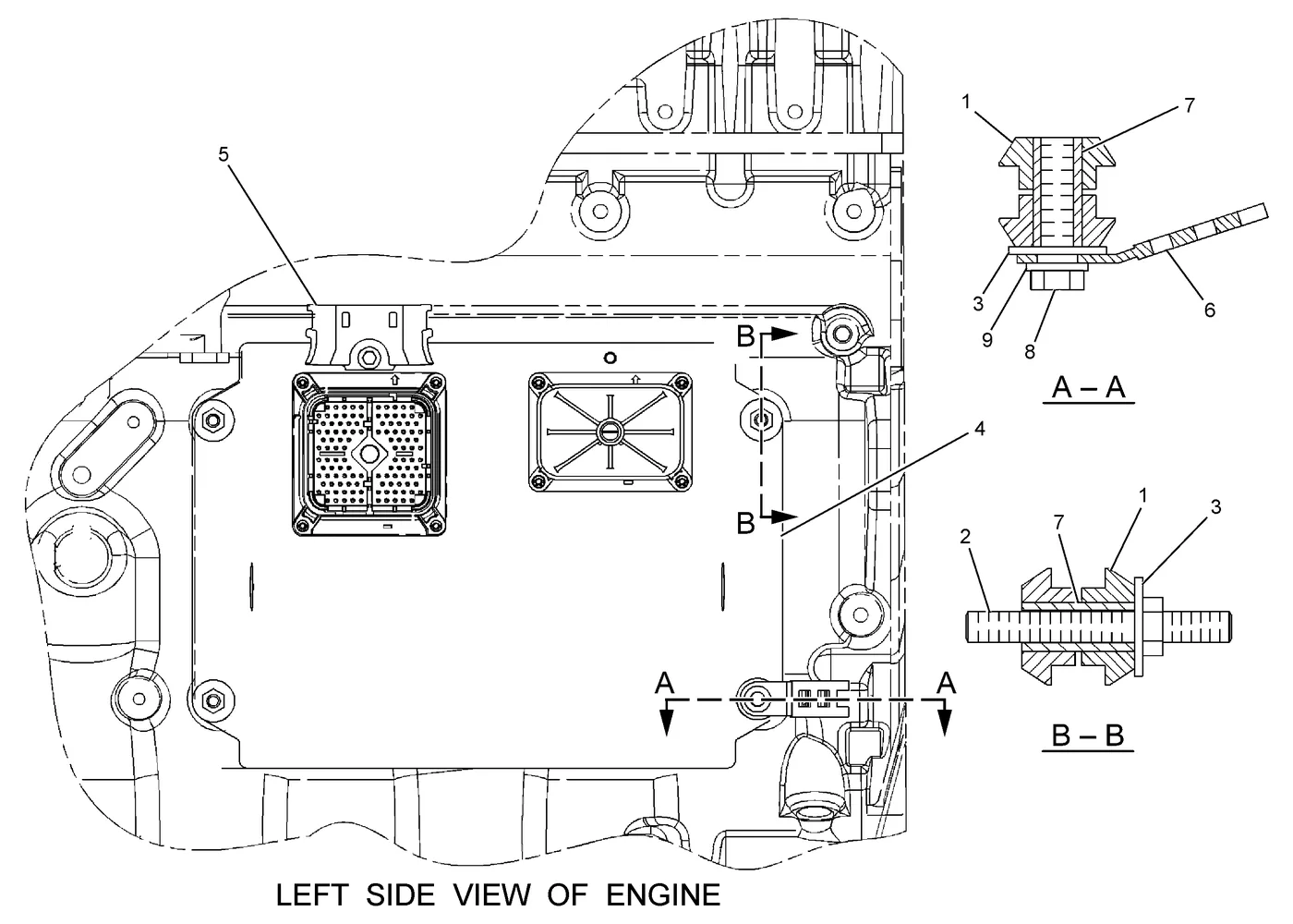 345C · ELECTRICAL AND STARTING SYSTEM · 249-5278 CAT parts diagram