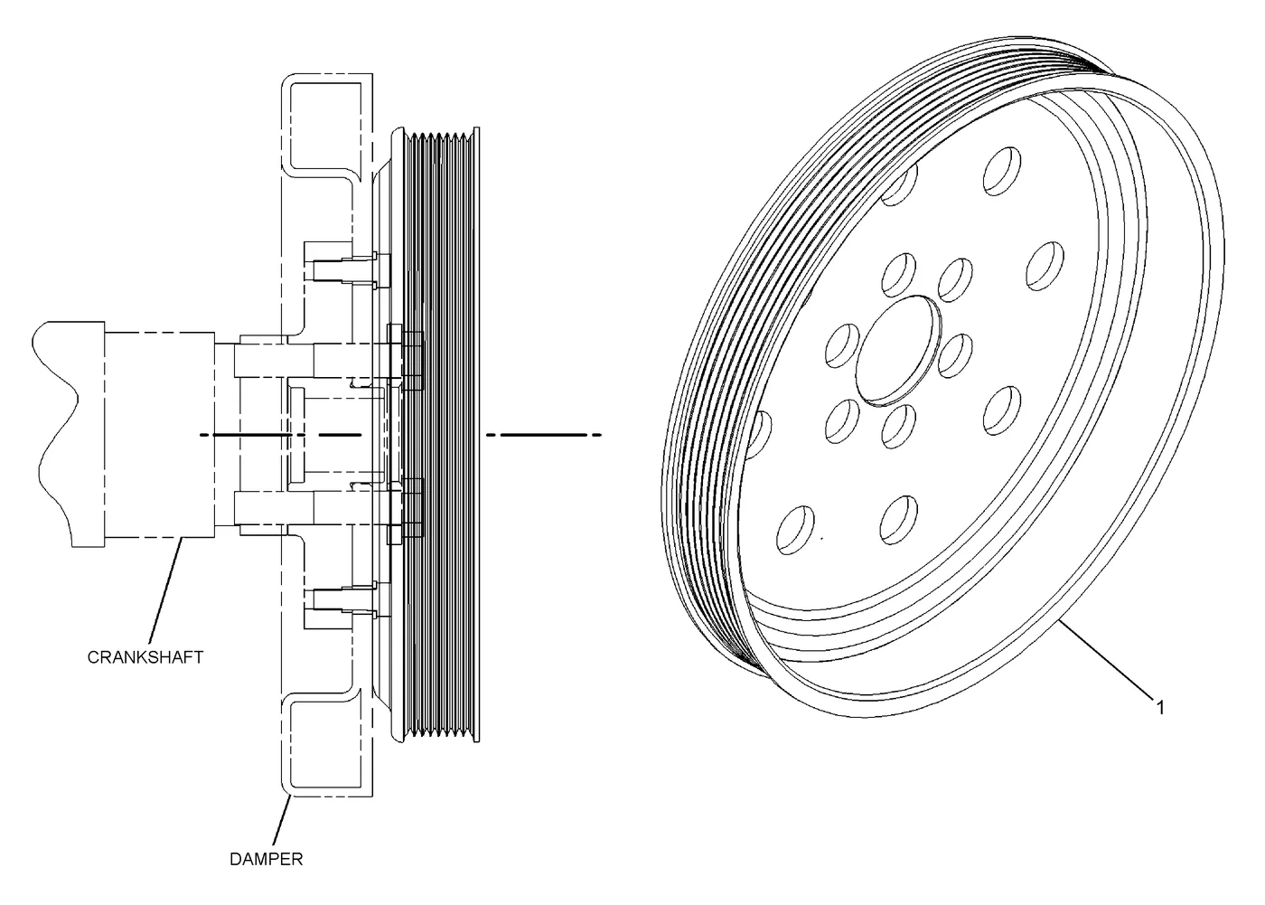 345C · BASIC ENGINE · 207-8103 CAT parts diagram