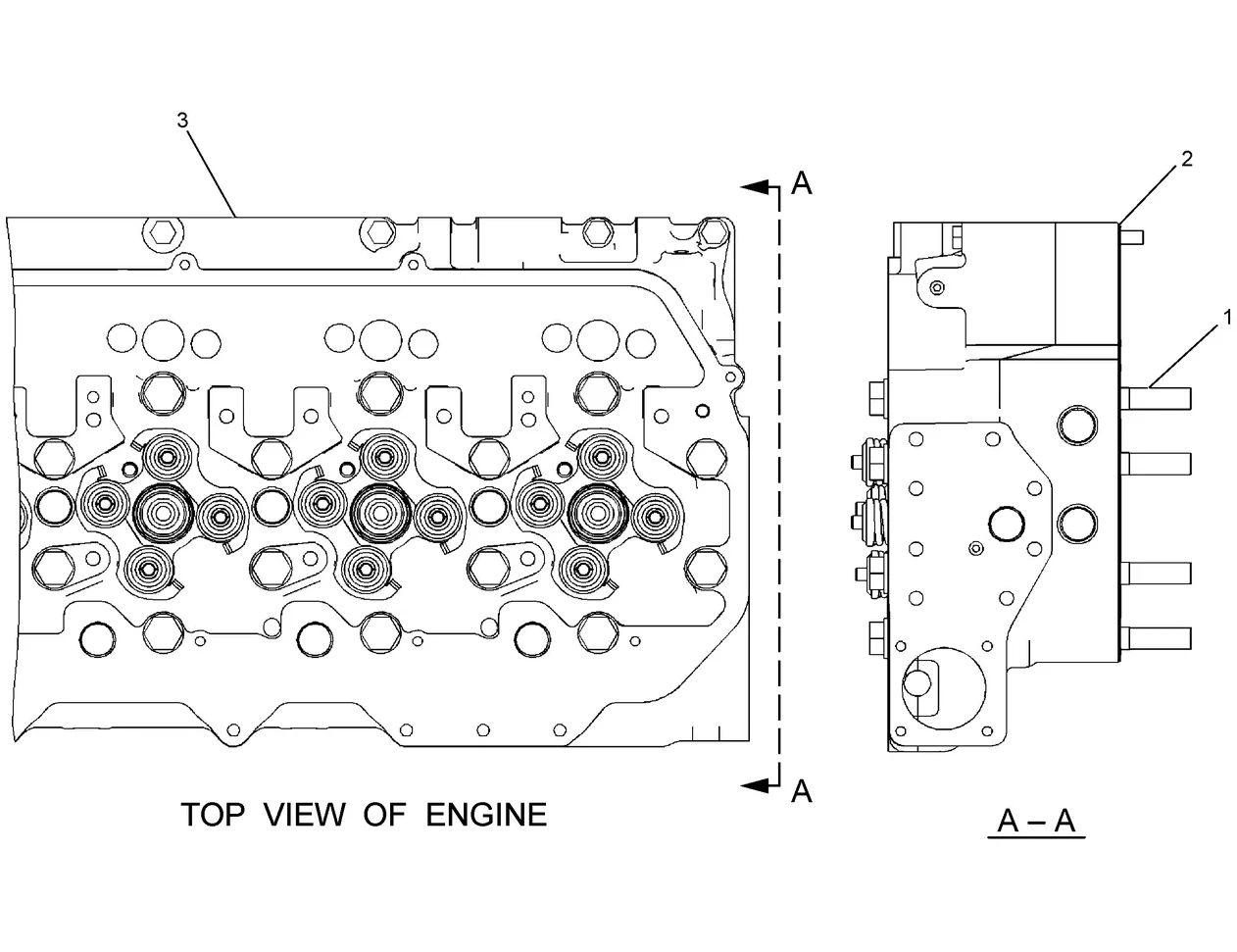 345C · BASIC ENGINE · 240-7679 CAT parts diagram