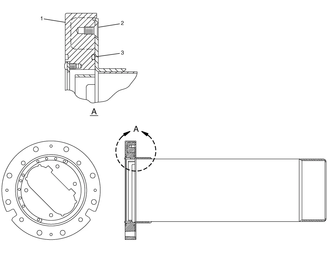 345C · HYDRAULIC SYSTEM · 177-2620 CAT parts diagram