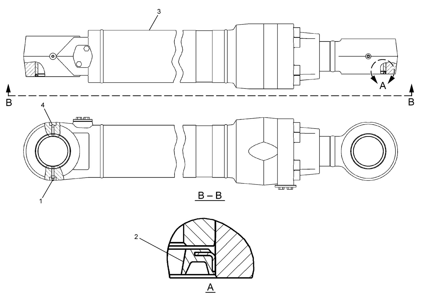 345C · HYDRAULIC SYSTEM · 225-4522 CAT parts diagram