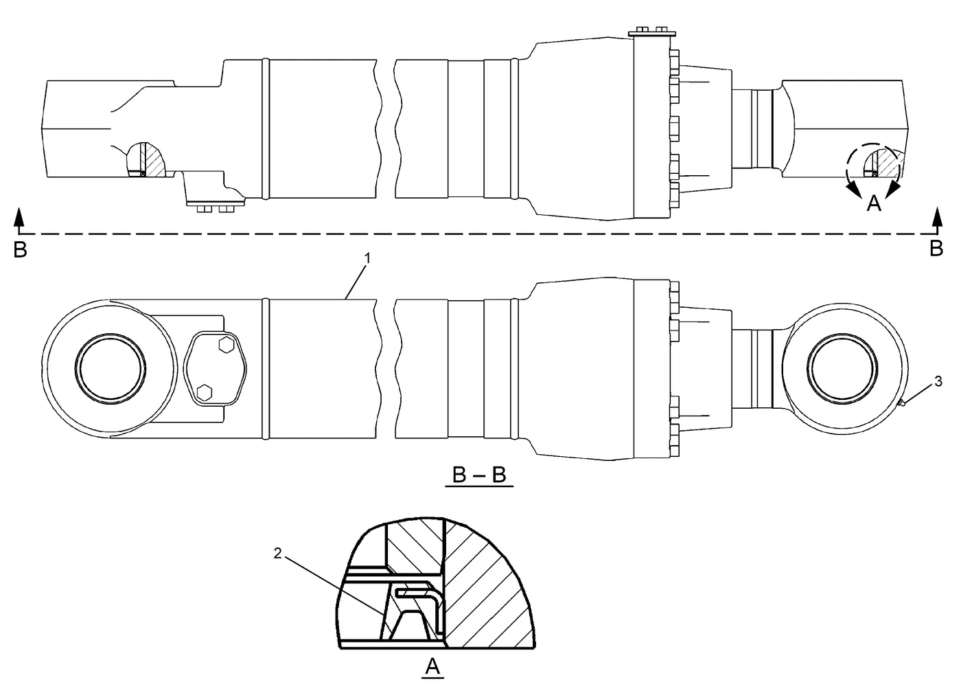 345C · HYDRAULIC SYSTEM · 225-4525 CAT parts diagram