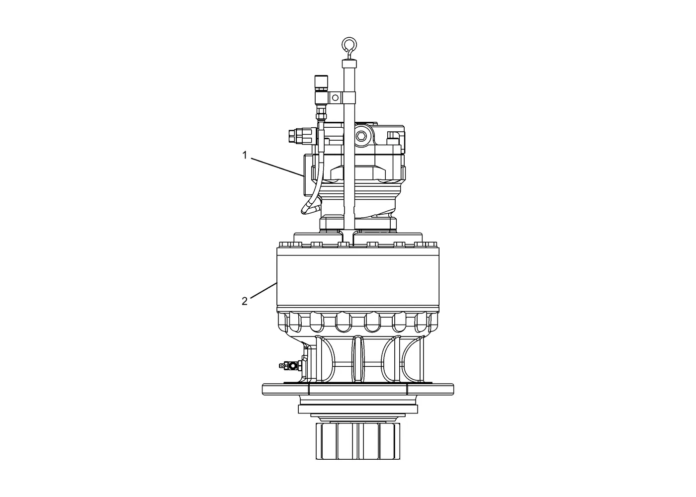 345C · HYDRAULIC SYSTEM · 227-6046 CAT parts diagram