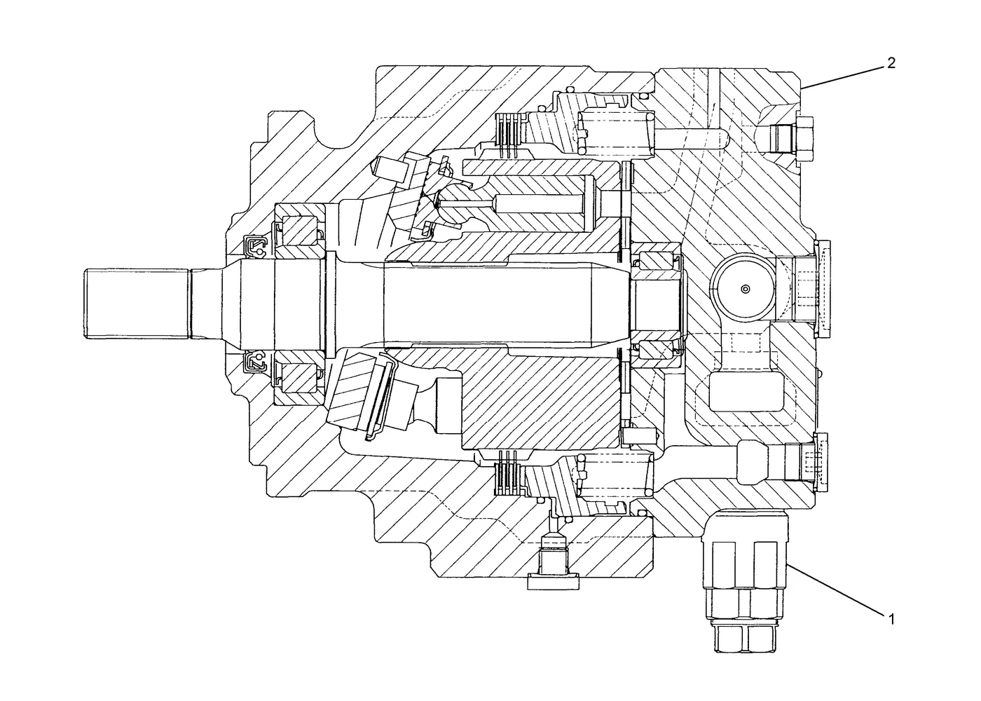 345C · HYDRAULIC SYSTEM · 225-4506 CAT parts diagram