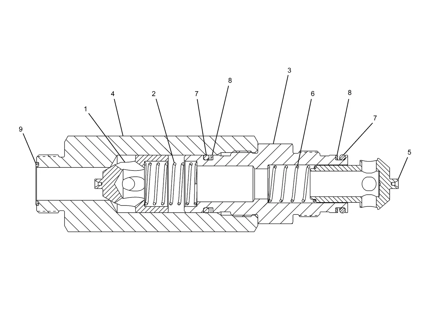 345C · HYDRAULIC SYSTEM · 239-9036 CAT parts diagram