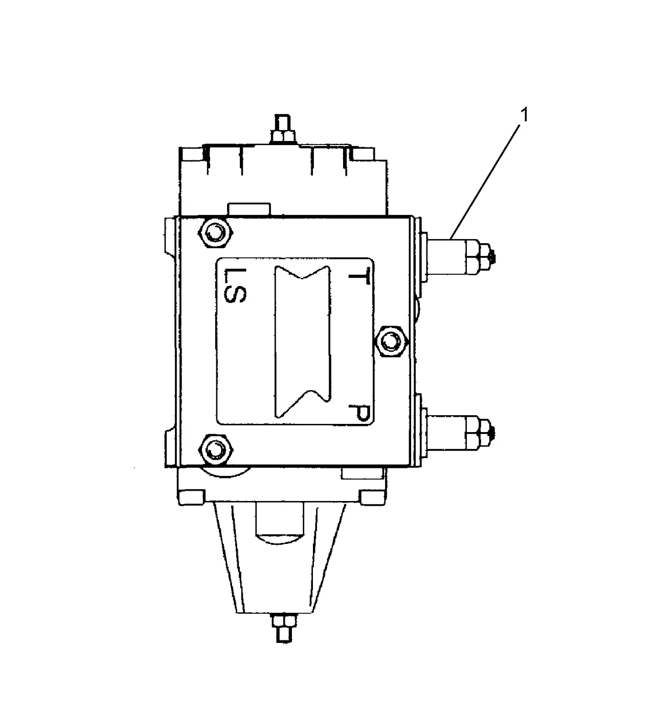 345C · HYDRAULIC SYSTEM · 232-4103 CAT parts diagram