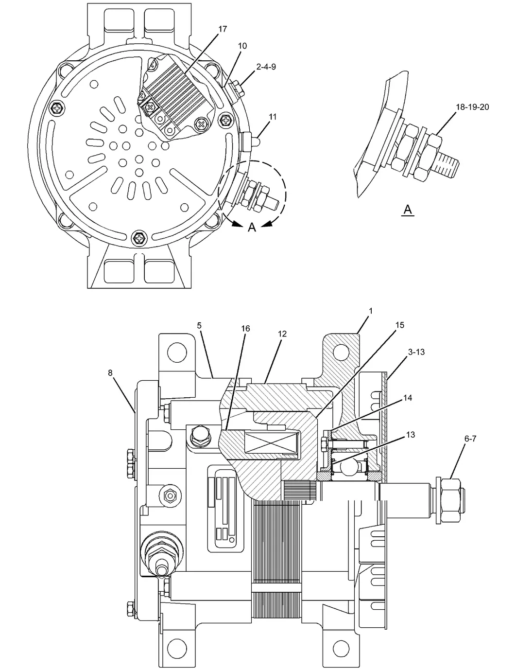 185-2658 - KIT (HARDWARE) (INCLUDES BOLTS)