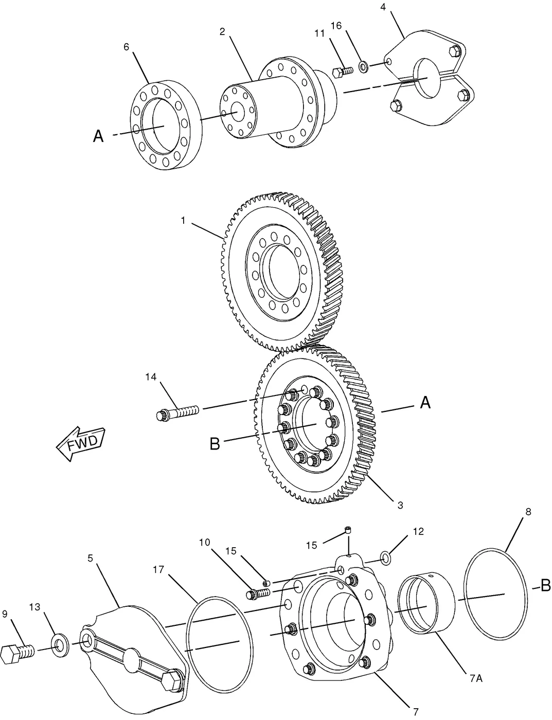 3508C · BASIC ENGINE · 184-2445 CAT parts diagram