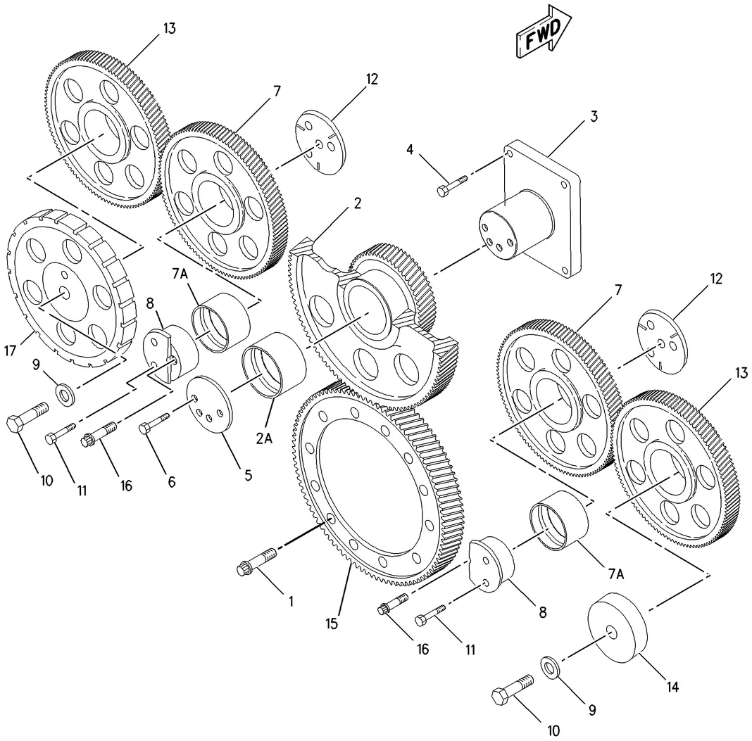3508C · BASIC ENGINE · 101-0834 CAT parts diagram