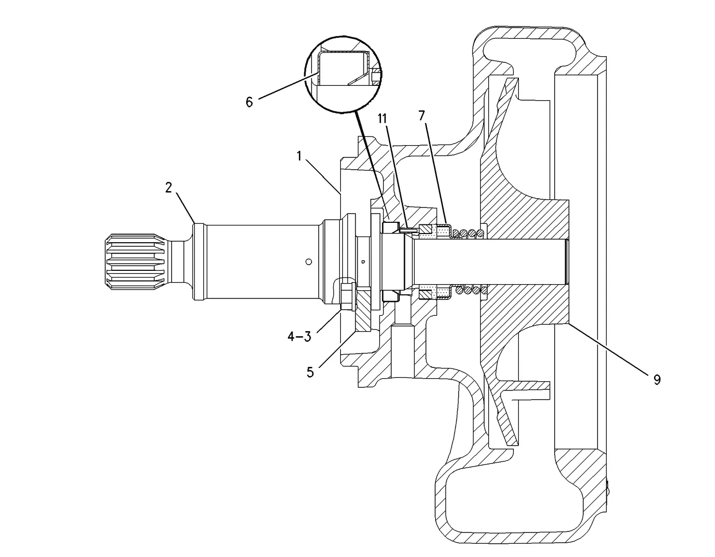 3508C · COOLING SYSTEM · 212-8176 CAT parts diagram