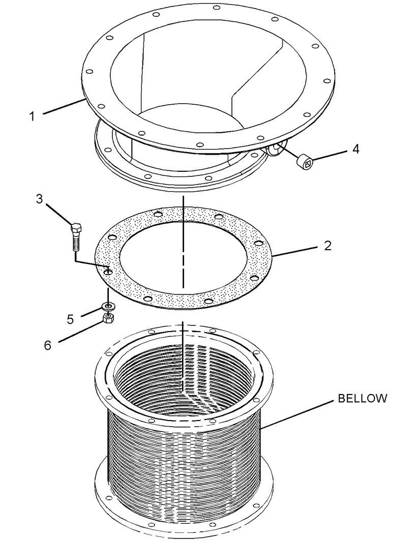 3508C · AIR INLET AND EXHAUST SYSTEM · 245-3512 CAT parts diagram