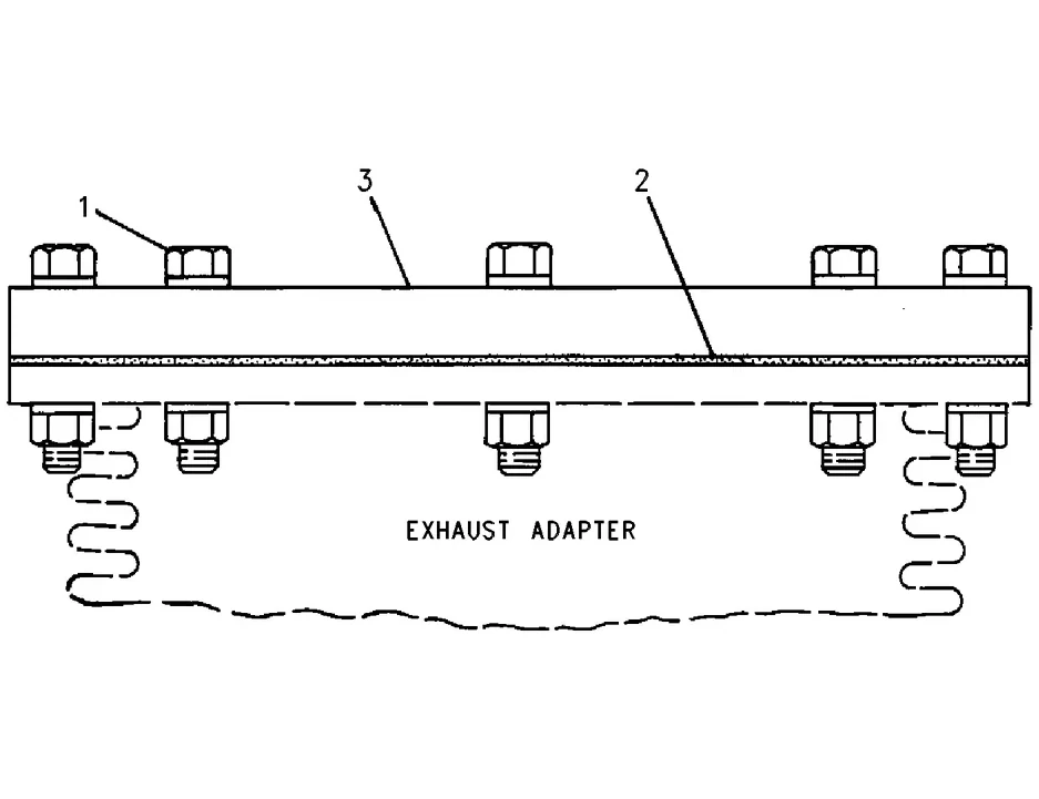 3508C · AIR INLET AND EXHAUST SYSTEM · 245-3512 CAT parts diagram