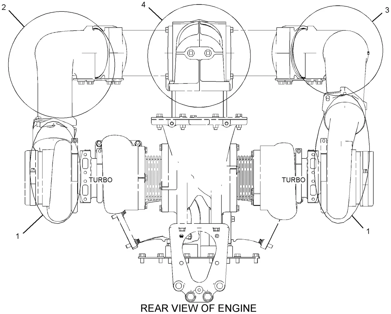 3508C · AIR INLET AND EXHAUST SYSTEM · 305-6264 CAT parts diagram